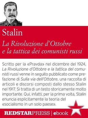 cover image of La Rivoluzione d'Ottobre e la tattica dei comunisti russi